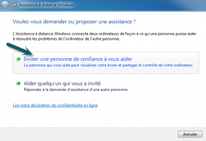 Assistance - Invitation